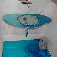 Pintura Decorativa Mikel decoración en baño
