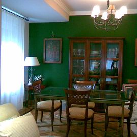 Pintura Decorativa Mikel pared de color verde